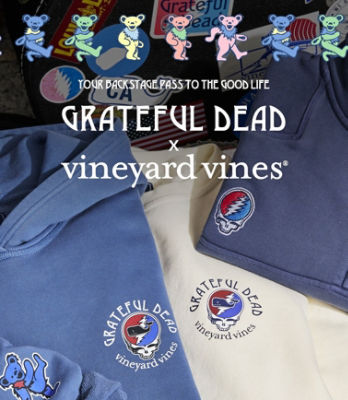 grateful dead x vineyard vines collaboration