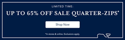 up to 65% off all sale styles