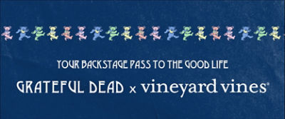 grateful dead x vineyard vines collaboration
