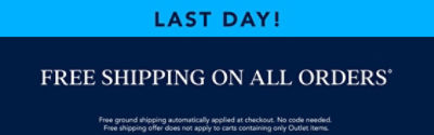 free shipping on all orders*