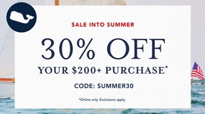 30% off $200+ purchase*