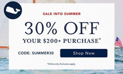 30% off $200+ purchase*