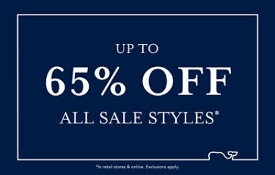 up to 65% off all sale styles*